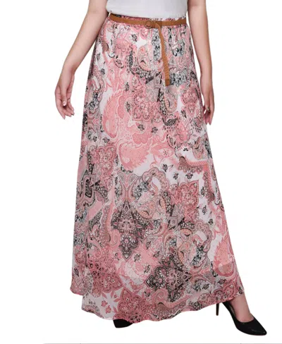 Ny Collection Plus Size Chiffon Maxi Skirt