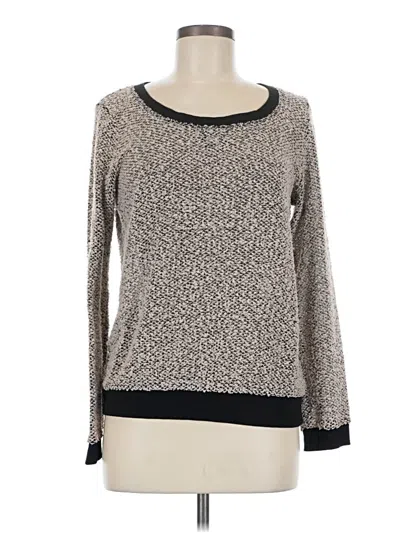 Pre-owned Ny Collection Pullover Sweater In Gray
