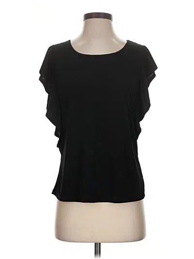 Pre-owned Ny Collection Sleeveless T-shirt In Black