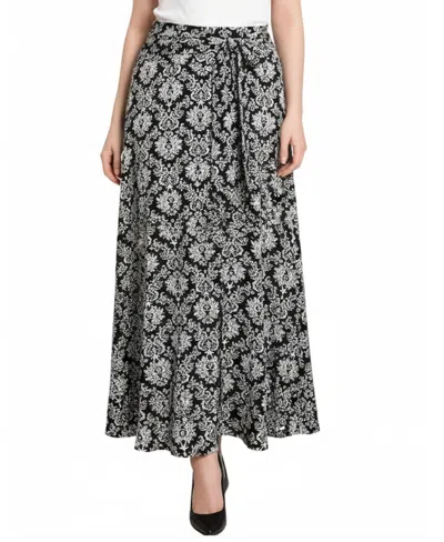 Ny Collection Women's Maxi Skirt In Multi