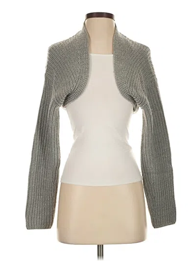 Pre-owned Nyc Cardigan Sweater In Gray