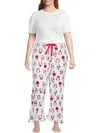 Nyc Underground Plus Womens Comfy Sleepwear Pajama Bottoms