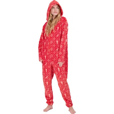 Nyc Underground Womens Comfy Sleepwear One-piece Pajamas In Multi