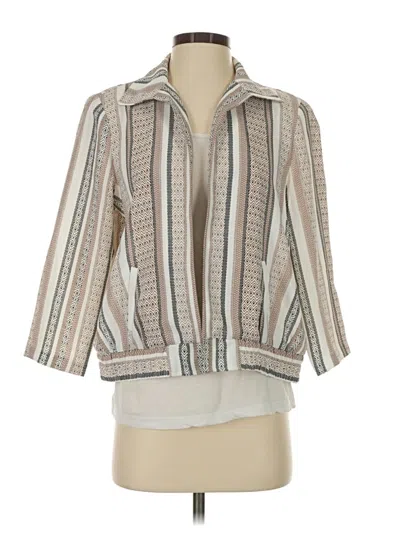 Pre-owned Nycc 3/4 Sleeve Blouse In Gray