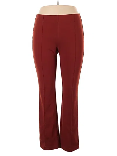 Pre-owned Nycc Active Pants In Burgundy