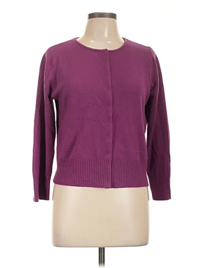 Pre-owned Nycc Cardigan Sweater In Purple
