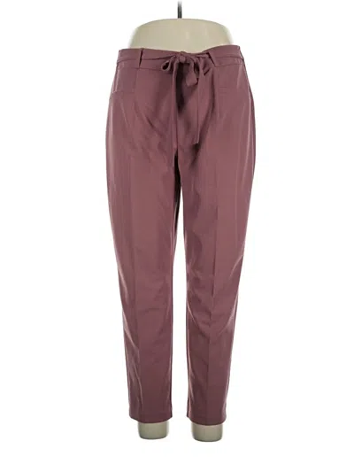 Pre-owned Nycc Casual Pants In Burgundy