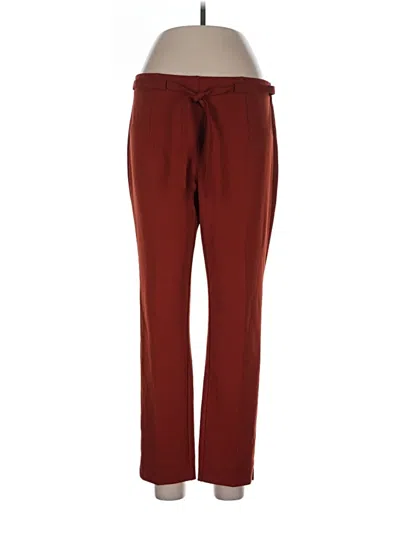 Pre-owned Nycc Casual Pants In Burgundy