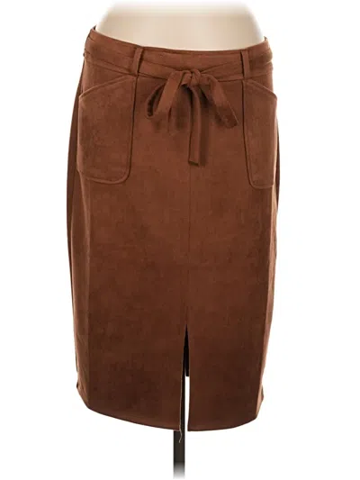 Pre-owned Nycc Casual Skirt In Brown