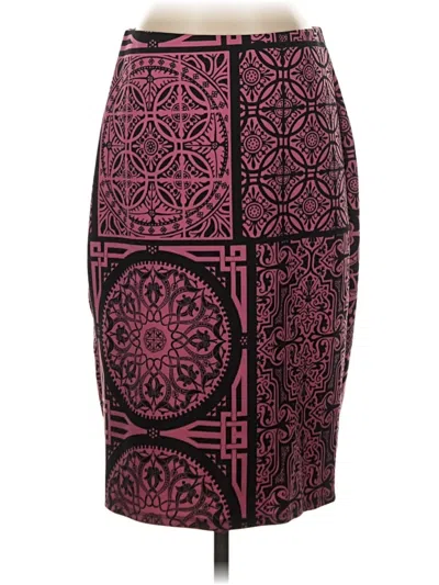 Pre-owned Nycc Casual Skirt In Burgundy