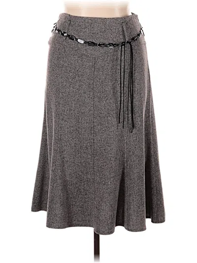 Pre-owned Nycc Casual Skirt In Gray