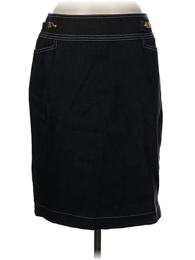 Pre-owned Nycc Denim Skirt In Black