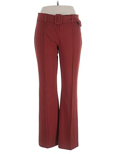 Pre-owned Nycc Dress Pants In Burgundy