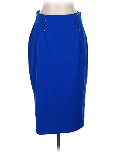 Pre-owned Nycc Formal Skirt In Blue
