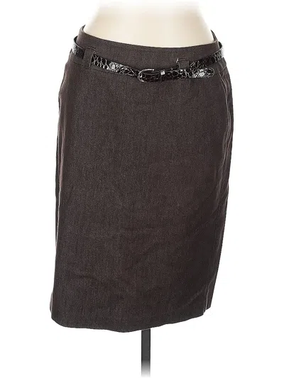 Pre-owned Nycc Formal Skirt In Gray