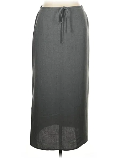Pre-owned Nycc Formal Skirt In Gray