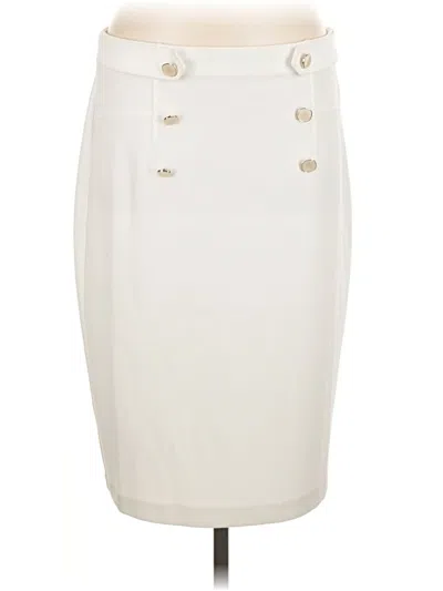 Pre-owned Nycc Formal Skirt In Ivory