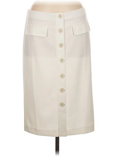 Pre-owned Nycc Formal Skirt In White