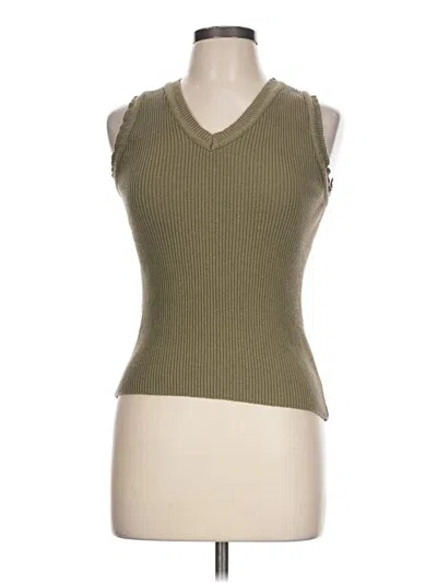 Pre-owned Nycc Sweater Vest In Green
