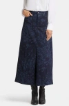 Nydj A-line Denim Maxi Skirt