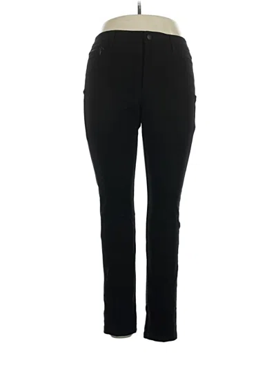 Pre-owned Nydj Active Pants In Black