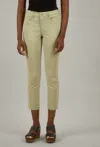 Shop Nydj Alina Raw-hem Skinny Denim Jean In Bamboo In Multi