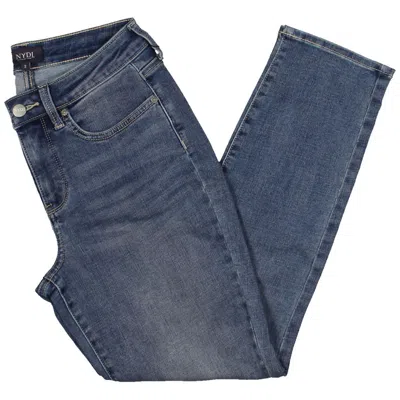 Nydj Alina Womens Stretch Denim Jeggings In Multi