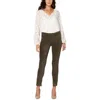 Nydj Alina Womens Velour Leggings Skinny Pants In Multi