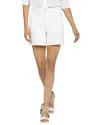 Nydj Plus Briella Optic White Short