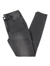 Nydj Ami Womens High Rise Crop Colored Skinny Jeans In Grey