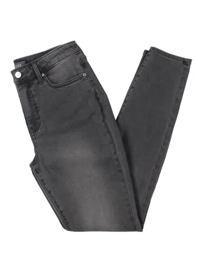 Nydj Ami Womens High Rise Crop Colored Skinny Jeans In Multi