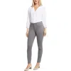 Nydj Ami Womens Tummy Slimming Denim Skinny Jeans In Grey