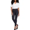 Nydj Ami Womens Tummy Slimming Denim Skinny Jeans In Black