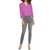 Nydj Plus Sheri Slim Womens Tummy Slimming Corduroy Skinny Pants In Multi