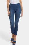 Nydj Ankle Slit Pull-on Jeans In Rio Rapids