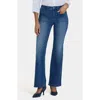 Nydj Ava Patch Pocket Flare Jeans In Blue
