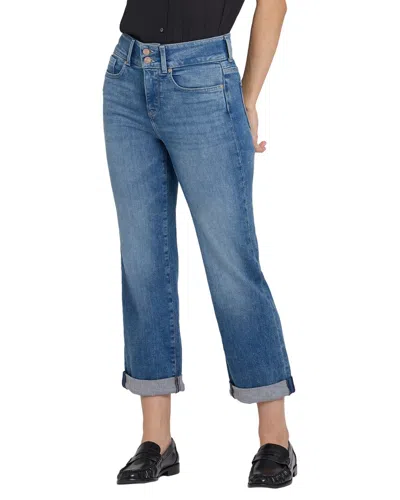 Nydj Bailey Breezy Palms Straight Leg Jean In Blue
