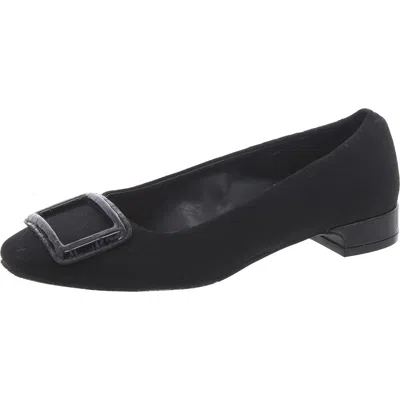 Nydj Barandj Womens Slip On Flat Ballet Flats In Multi