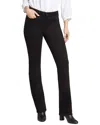 Nydj Petite Barbara Black Bootcut Jean