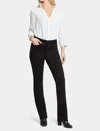 Nydj Petite Barbara Black Bootcut Jean