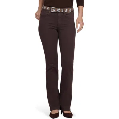 Nydj Barbara Bootcut Jeans In Bitter Chocolate
