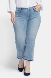 NYDJ NYDJ BARBARA FRAY HEM ANKLE BOOTCUT JEANS