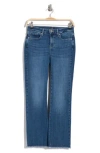 Nydj Barbara Frayed Ankle Bootcut Jeans In Fairmont