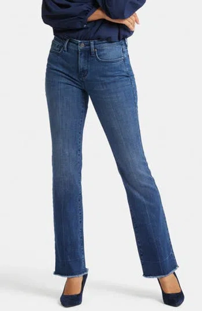 NYDJ NYDJ BARBARA FRAYED BOOTCUT JEANS