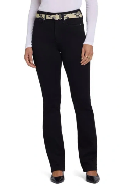 Nydj Barbara High Waist Bootcut Jeans In Black