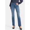 Nydj Women's Le Silhouette High Rise Slim Bootcut Jeans In Cascade Wave