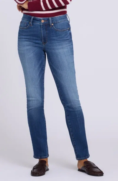 Nydj Barbara High Waist Bootcut Jeans In Blue