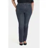 Nydj Barbara Hollywood High Waist Bootcut Jeans In Blue