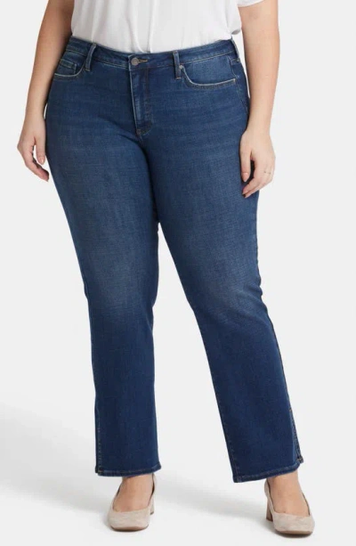 Nydj Barbara Side Slit Bootcut Jeans In Olympus