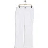 Nydj Barbara Side Slit Bootcut Jeans In Optic White